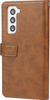 SaharaCase - Folio Wallet Case for Samsung Galaxy S24 - Brown