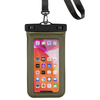 Pelican - Waterproof Floating Phone Pouch for Most Cell Phones - Olive Green