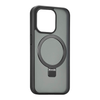 Insignia™ - Hard-Shell Case with MagSafe Kickstand for iPhone 15 Pro - Black