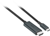 Insignia™ - 6’ 8K Ultra HD USB-C to HDMI 2.1 Braided Cable - Black