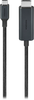 Insignia™ - 6’ 8K Ultra HD USB-C to HDMI 2.1 Braided Cable - Black