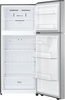 LG - 17.5 Cu. Ft. Top-Freezer Refrigerator with Reversible Doors - Stainless Steel