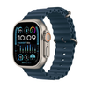 Apple Watch Ultra 2 GPS + Cellular 49mm Titanium Case with Blue Ocean Band - Titanium
