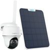 Reolink - 4K 4G LTE Pt Camera with Solar Panel - White