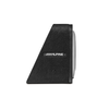 Alpine - PrismaLink S2-Series 8" Single Voice Coil 2 ohm Preloaded Subwoofer Wedge Enclosure - Black