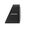 Alpine - PrismaLink S2-Series 10" Single Voice Coil 2 ohm Preloaded Subwoofer Wedge Enclosure - Black