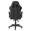 CorLiving LGY-702-G Ravagers Gaming Chair in White - Black