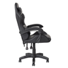 CorLiving LGY-702-G Ravagers Gaming Chair in White - Black