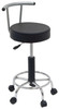 Studio Designs - Futura Stool - Silver/Black