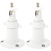 Wasserstein - Adjustable Indoor/Outdoor Wall Mount for Most Arlo Security Cameras (2-Pack) - White