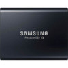 Samsung - Geek Squad Certified Refurbished T5 1TB External USB Type C Portable Solid State Drive - Deep Black