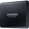 Samsung - Geek Squad Certified Refurbished T5 1TB External USB Type C Portable Solid State Drive - Deep Black