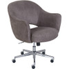 Serta - Valetta Fabric Home Office Chair - Gray/Chrome