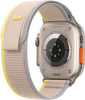 Refurbished Apple Watch Ultra (GPS + Cellular) 49mm Titanium Case with Yellow/Beige Trail Loop - S/M - Titanium