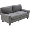 Serta - Copenhagen 3-Seat Fabric Sofa - Gray