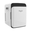 Cooluli - Classic 0.4 Cu. Ft. Mini Fridge - White