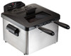 Hamilton Beach - 3 qt. Professional-Style Deep Fryer - Silver/Black