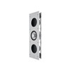 KEF - Ci R Series Dual 6-1/2" Passive 3-Way In-Wall Speaker (Each) - White