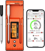 ThermoPro Twin TempSpike 500FT Truly Wireless Meat Thermometer with 2 Probes and Signal Booster - Orange/Gray