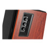 Edifier - 4" Powered Wireless 2-Way Bookshelf Speakers (Pair) - Brown/Black