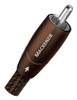 AudioQuest - Mackenzie 6.6' RCA Interconnect Cable - Black/Brown