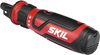 SKIL Rechargeable 4V  Screwdriver with Circuit Sensor™ Technology - red/black