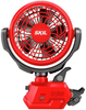 SKIL 12/20V Multi Volt Brushless 4in. Clamp Fan, Tool Only - Red
