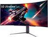 LG - UltraGear 45" OLED Curved WQHD 240Hz 0.03ms FreeSync and NVIDIA G-SYNC Compatible Gaming Monitor with HDR10 - Black