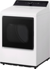 LG - 7.3 Cu. Ft. Smart Gas Dryer with EasyLoad Door - Alpine White