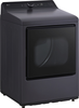 LG - 7.3 Cu. Ft. Smart Gas Dryer with EasyLoad Door - Matte Black
