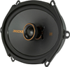 KICKER - KS Series 6" x 8" 2-Way Car Speakers with Polypropylene Cones (Pair) - Black