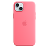 Apple - iPhone 15 Plus Silicone Case with MagSafe - Pink