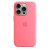 Apple - iPhone 15 Pro Silicone Case with MagSafe - Pink