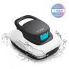 Aiper - Scuba 800 Cordless Robotic Pool Cleaner for Flat Above-Ground Pools up to 860sq.ft, Automatic Pool Vacuum - White