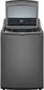LG - 4.1 Cu. Ft. High-Efficiency Top Load Washer with TurboDrum Technology - Monochrome Grey