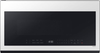 Samsung - Bespoke 2.1 Cu. Ft. Over-the-Range Microwave with Sensor Cooking and Wi-Fi Connectivity - White Glass