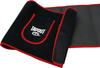 Tapout - 12in Slimmer Belt with Pocket - Black with Red