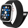Insignia™ - Stainless Steel Mesh Band for Apple Watch 38mm, 40mm, 41mm and SE - Black