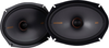 KICKER - KS Series 6X9" 2-Way Component Car Speakers with Polypropylene Cones (Pair) - Black