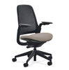 Steelcase - Series 1 Air Chair with Black Frame - Era Truffle / Black Frame