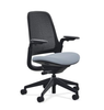 Steelcase - Series 1 Air Chair with Black Frame - Era Blue Nickel / Black Frame