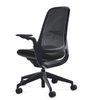 Steelcase - Series 1 Air Chair with Black Frame - Era Onyx / Black Frame