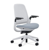 Steelcase - Series 1 Air Chair with Seagull Frame - Era Blue Nickel / Seagull Frame