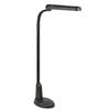 OttLite 24 Watt Floor Lamp with Flexible Neck and Weighted Base - White