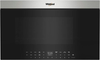 Whirlpool - 1.1 Cu. Ft. Over the Range Microwave with Flush Built-In Design - Stainless Steel