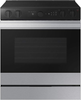 Samsung - Bespoke 6.3 Cu. Ft. Slide-In Electric Range with Air Sous Vide - Stainless Steel