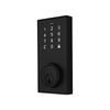 Lorex - Smart Lock Bluetooth Deadbolt with App, Keypad & Key Access - Matte Black