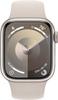 Apple Watch Series 9 GPS + Cellular 41mm Aluminum Case with Starlight Sport Band  (Small/Medium) - Starlight