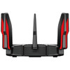 TP-Link - Archer AX11000 Tri-Band Wi-Fi 6 Router - Black/Red