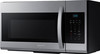 Samsung - 1.7 Cu. Ft. Over-the-Range Microwave - Stainless steel